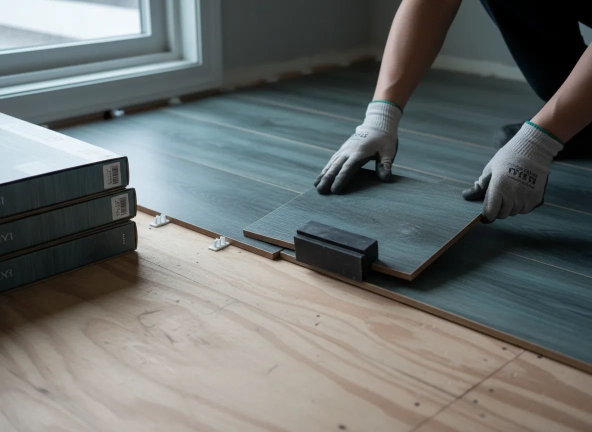 Luxury Vinyl Plank Installation company in Levering, MI